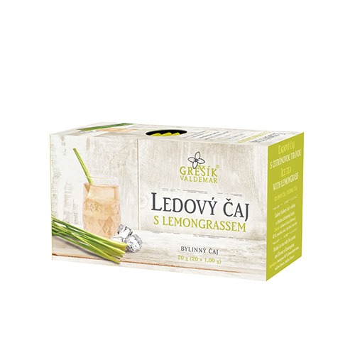 ledový čaj lemongrass