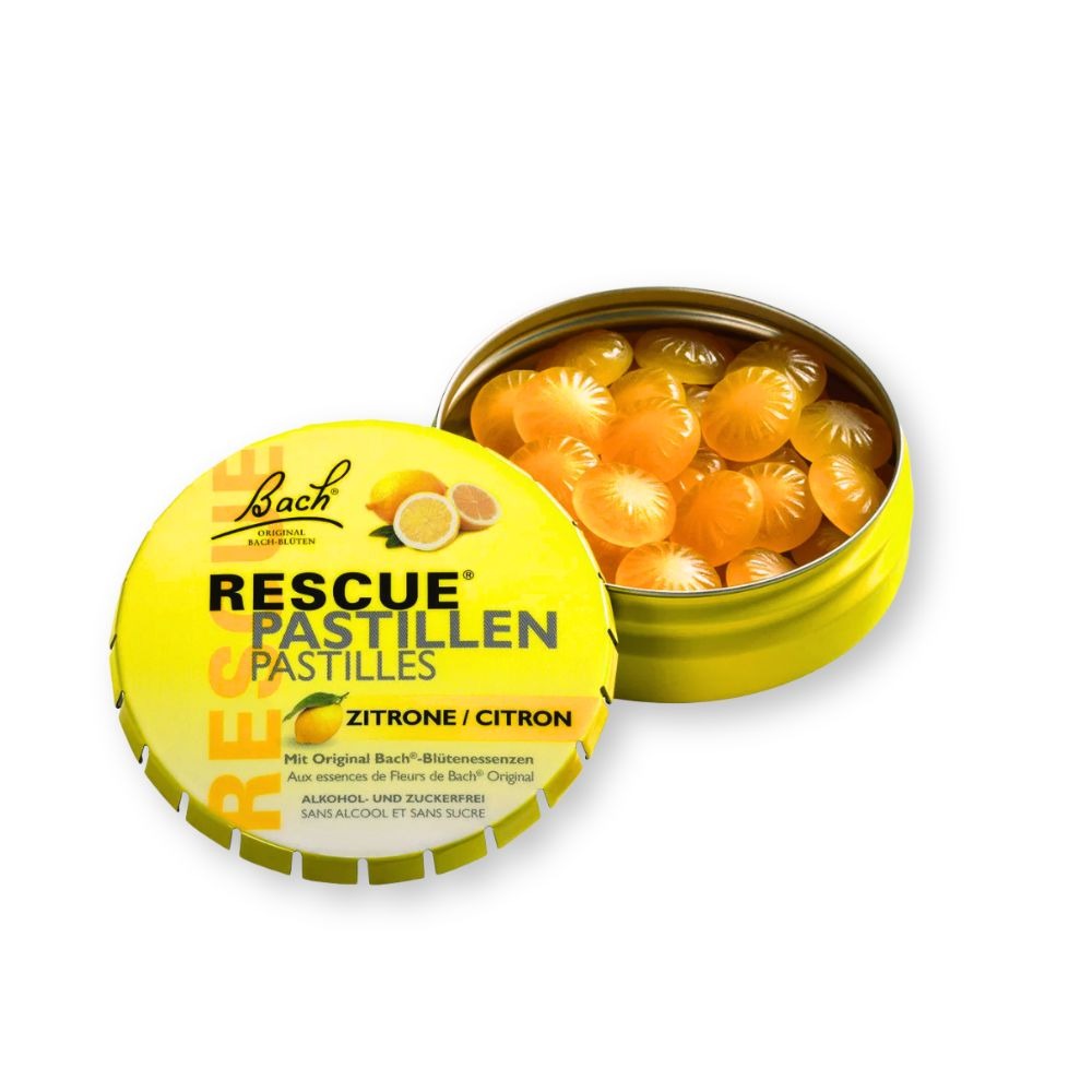 BACH Rescue pastilky citrón 50 g